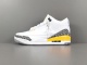 Nike Jordan Air Jordan 3 R etro Laser Orange Unisex Trendy Basketball Shoes