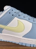 Nike Dunk Low Ocean Bliss Citron Tint Unisex Classic Casual Board Shoes Sneakers