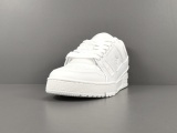 Louis Vuitton Trainer Fashion Low Casual Board Shoes Unisex Rendering Sneakers
