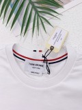 Thom Browne Embroidered Boat Anchor Logo Short Sleeve T-shirt