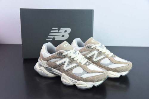 New Balance 9060 Driftwood Vintage Versatile Dad Style Little Elephant Shoe Casual Sports Running Shoes
