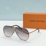 Louis Vuitton Fashion Classic Glasses Z1060E Size 69-00