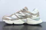 New Balance 9060 Driftwood Vintage Versatile Dad Style Little Elephant Shoe Casual Sports Running Shoes