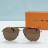 Louis Vuitton Fashion Classic Glasses Z1413E Size 59-15-145