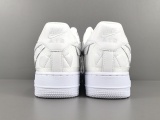 Billie Eilish x Nike Air Force 1 Low Triple Unisex Co-Branded Anti-Skid Wear-Resistant Casual Board Shoes