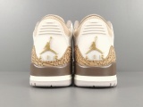 Jordan Air Jordan 3 Palomino Retro Basketball Shoes Men Fashion Sneakers