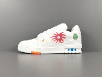 Yayoi Kusama x Louis Vuitton Trainer Classic Casual Board Shoes Men Fashion Sneakers