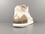 Jordan Air Jordan 3 Palomino Retro Basketball Shoes Men Fashion Sneakers