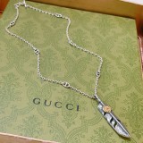 Gucci Anger Forest Unisex Double G Classic Necklace 60CM