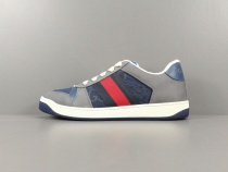 Gucci Screener Unisex Crystal Embellished Casual Sneakers Fashion Board Shoes