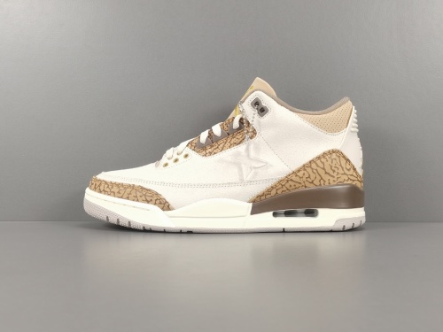 Jordan Air Jordan 3 Palomino Retro Basketball Shoes Men Fashion Sneakers