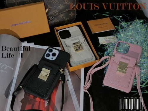 Louis Vuitton Fashion Clemence Phone Protection Cover Phone Cases Card Holder