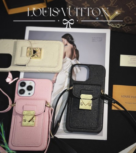 Louis Vuitton Fashion Clemence Phone Protection Cover Phone Cases Card Holder