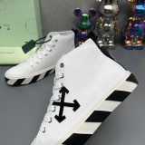 Off White OW High Fashion Shoes Classic Arrow Logo Canvas Shoe Sneakers