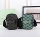 Off White Fashion Full Arrows Logo Print Phone Bag Messenger Bag Size:13×19×7CM