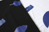 Off White Hand Painted Inkjet Arrow Print T-shirt Fashion Unisex Loose Cotton Short Sleeve