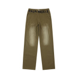 Palm Angels New Fashion Casual Pure Color Trousers Pants