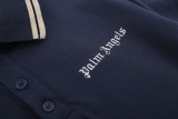 Palm Angels Classic Embroidered Logo Letter Polo Shirt