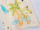 Palm Angels Coconut Tree Printed Shorts Fashion Casual Loose Short Pants