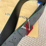 Louis Vuitton Fashion Classic Business Belt 40MM