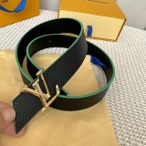 Louis Vuitton Fashion Classic Double Sided Belt 35MM