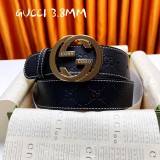 Gucci Classic Casual Business Cowhide Belt 38MM
