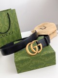 Gucci New Fashion Embossed Calfskin Belt 40MM