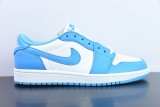 Eric Koston x Dunk SB x Air Jordan 1 Low Carolina Blue  Men Sneakers Sports Basketball Shoes