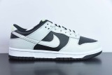 Nike SB Dunk Low Grey Panda Volt  Unisex Casual Skateboard Shoes Sneakers