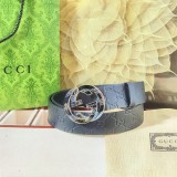 Gucci Classic Casual Business Cowhide Belt 40MM