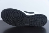 Nike SB Dunk Low Grey Panda Volt  Unisex Casual Skateboard Shoes Sneakers