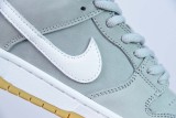 Nike SB Dunk Low Pro ISO Orange Lable Wolf Grey Gum Unisex Casual Skateboard Shoes Sneakers