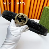 Gucci Classic Casual Business Cowhide Belt 38MM