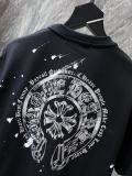 Chrome Hearts Horseshoe Cross Scroll Sanskrit Short Sleeve