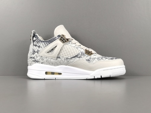 Jordan Air Jordan 4 Retro Snakeskin Men Basketball Shoes Fashion Sneakers