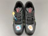 Yayoi Kusama x Louis Vuitton Trainer Classic Casual Board Shoes Men Fashion Sneakers