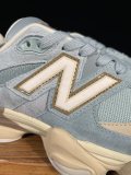 New Balance 9060 Unisex Casual Sports Running Shoes Brown-Blue Fashion Sneakers Blue