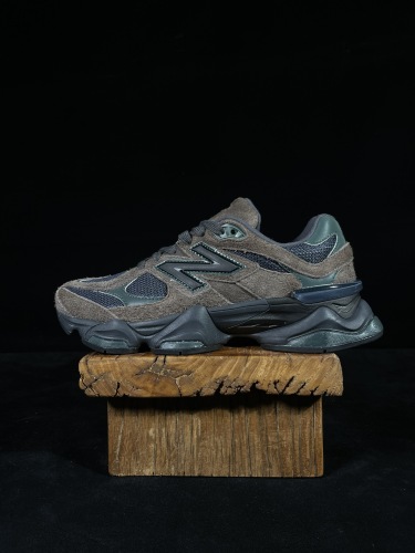 New Balance 9060 Unisex Casual Sports Running Shoes Brown-Blue Fashion Sneakers Grey-Pink
