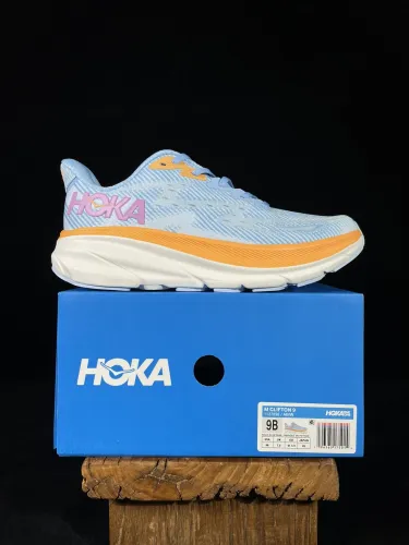 HOKA ONE ONE Clifton 9 Unisex Professional Performance Shock Absorbing Road Running Shoes Fashion Sneakers