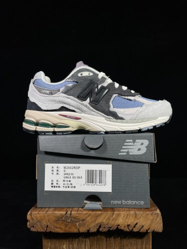 New Balance 2002R Unisex Retro Casual Comfortable DurableRunning Shoes Sneakers Blue Grey