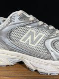 New Balance 530 Unisex Retro Casual Running Shoes Anti Slip Wear Resistance Sneakers Aged Silver Grey