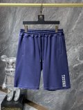 Chrome Hearts Embroidered Silver Cross Shorts High Street Casual Sports Pants