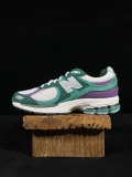 New Balance 2002R Unisex Retro Casual Comfortable DurableRunning Shoes Sneakers Green Purple White