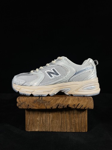 New Balance 530 Unisex Retro Casual Running Shoes Anti Slip Wear Resistance Sneakers Aged Silver