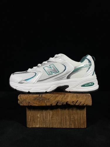 New Balance 530 Unisex Retro Casual Running Shoes Anti Slip Wear Resistance Sneakers White Green