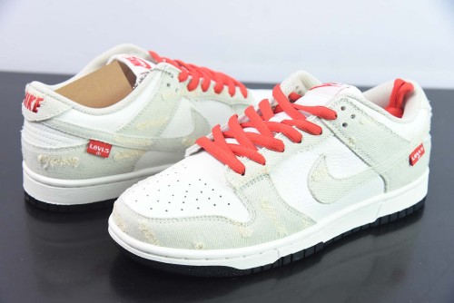 Levi's x Nike Air Force 1 07 Low Exclusive Denim Unisex Retro Sneakers Casual Running Shoes