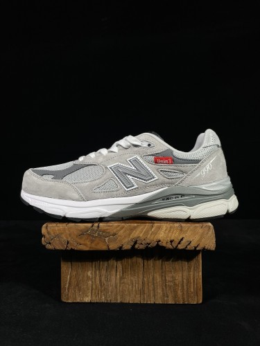 New Balance NB 990 V3 Retro Wrap Lightweight Running Shoes Unisex Fashion Sneakers Grey
