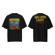 Gallery Dept Play Men's and Women's Car Print T-shirt Casual Washed Old Short Sleeves