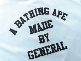 BAPE/A/Bathing Ape Classic Letter Print Short Sleeve Fashion High Street Casual T-shirt