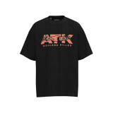 Gallery Dept ATK Fun Letter T-shirt Casual Washed Old Short Sleeves